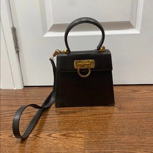 Salvatore Ferragamo Vintage Kelly Top Handle 2-Way Bag